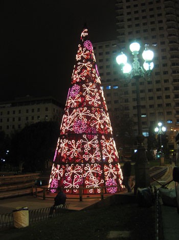 Iluminación de navidad en Madrid
