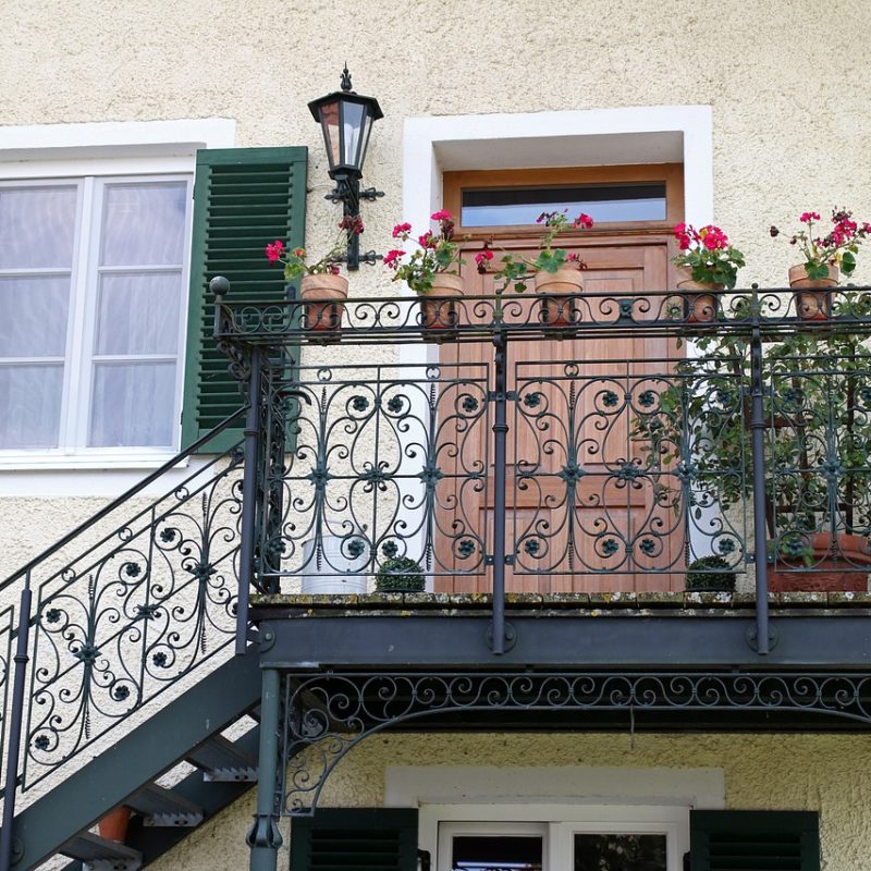 Hierro forjado en decoración