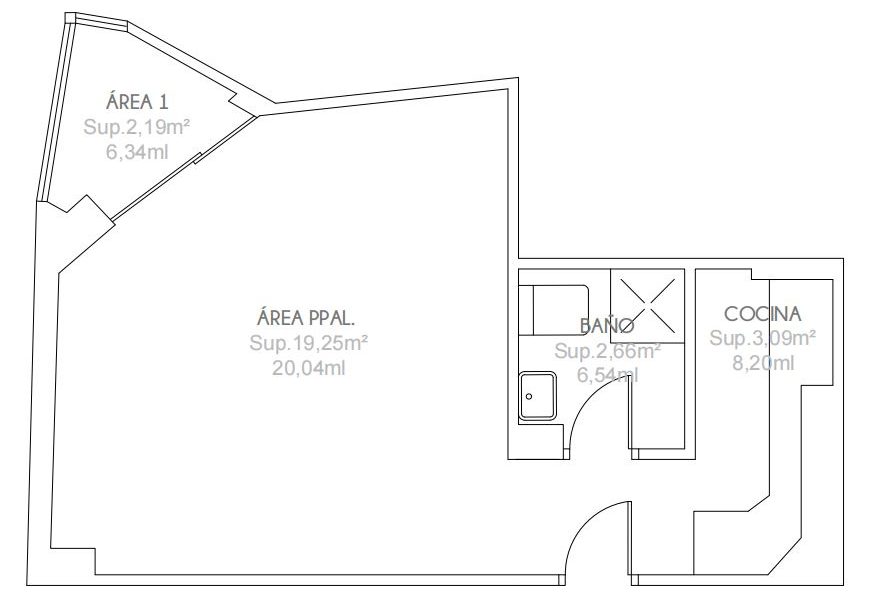 Proyecto Mostenses - Plano original
