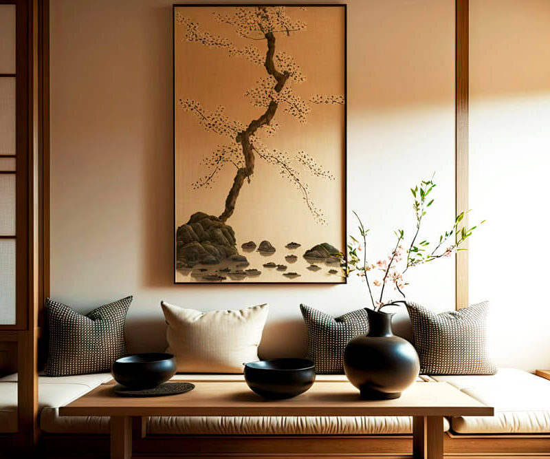 Decoraci贸n con estilo oriental